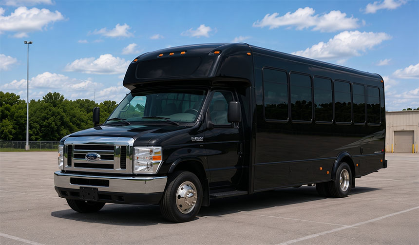 20-passenger minibus for charter in Herndon, VA