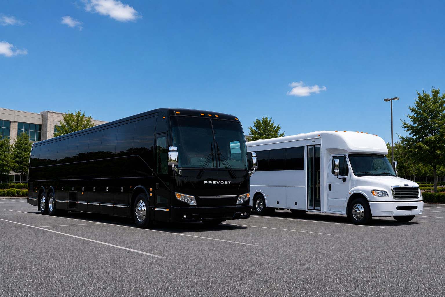 Charter bus rental in Herndon, VA