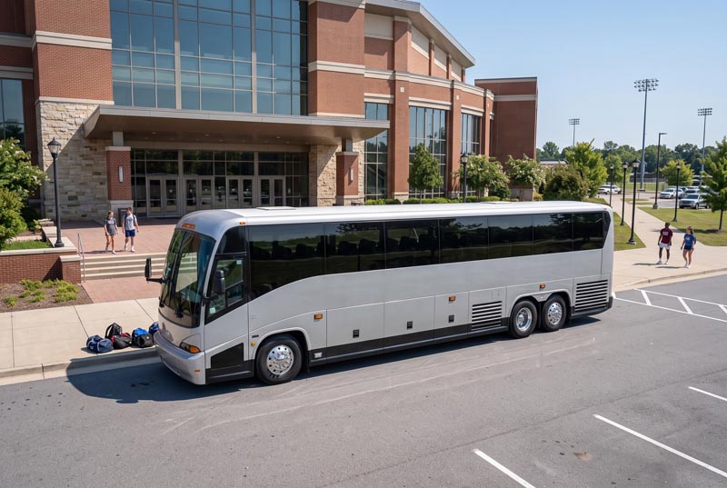 Sports Team Charter Bus Rentals in Herndon, VA